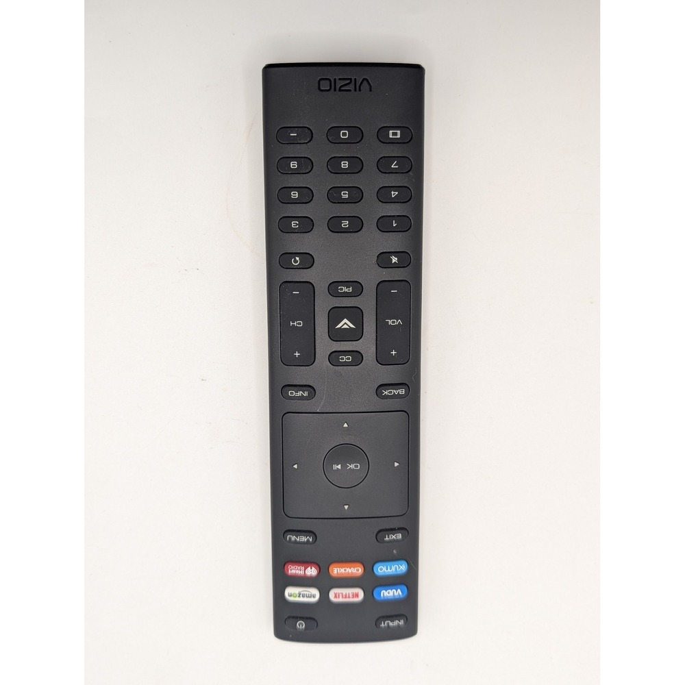 Vizio Smart TV Remote Control Black Netflix Amazon Vudu Xumo Crackle iHeartRadio